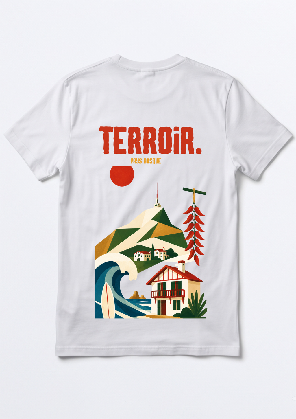T-Shirt manche courte - Pays Basques