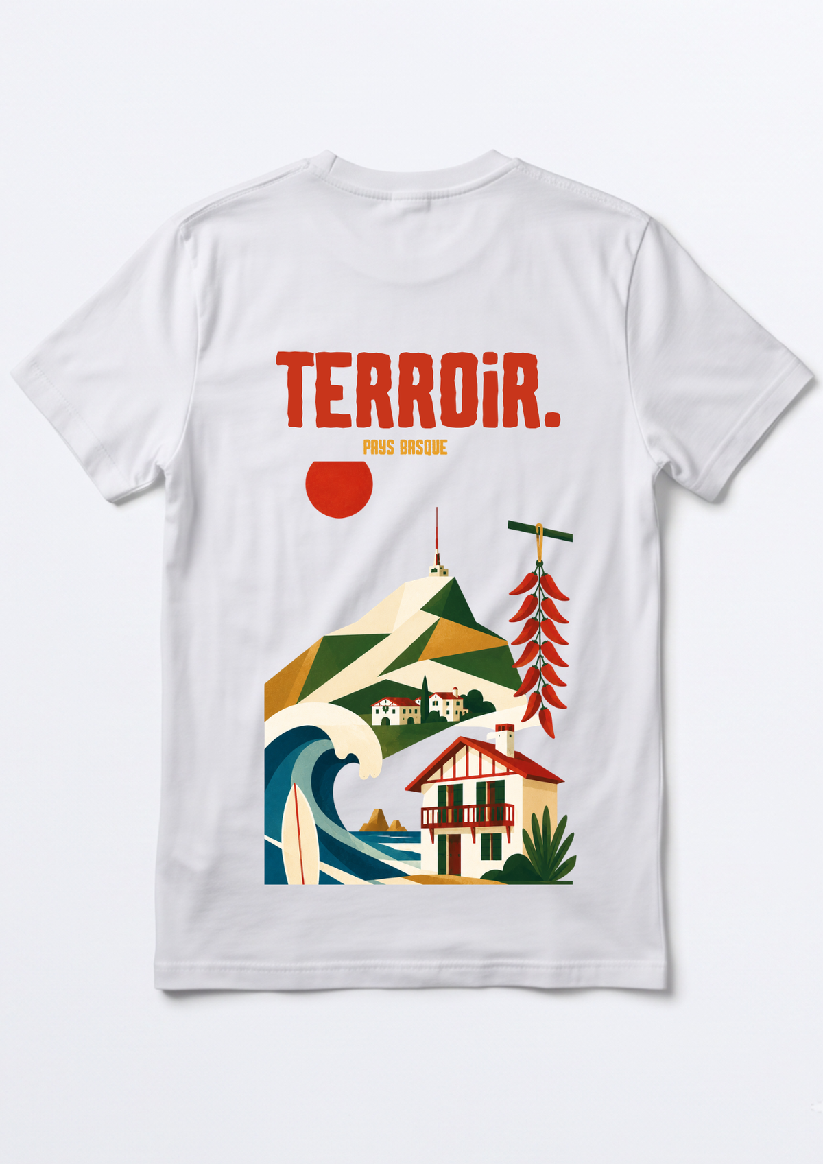 T-Shirt manche courte - Pays Basques