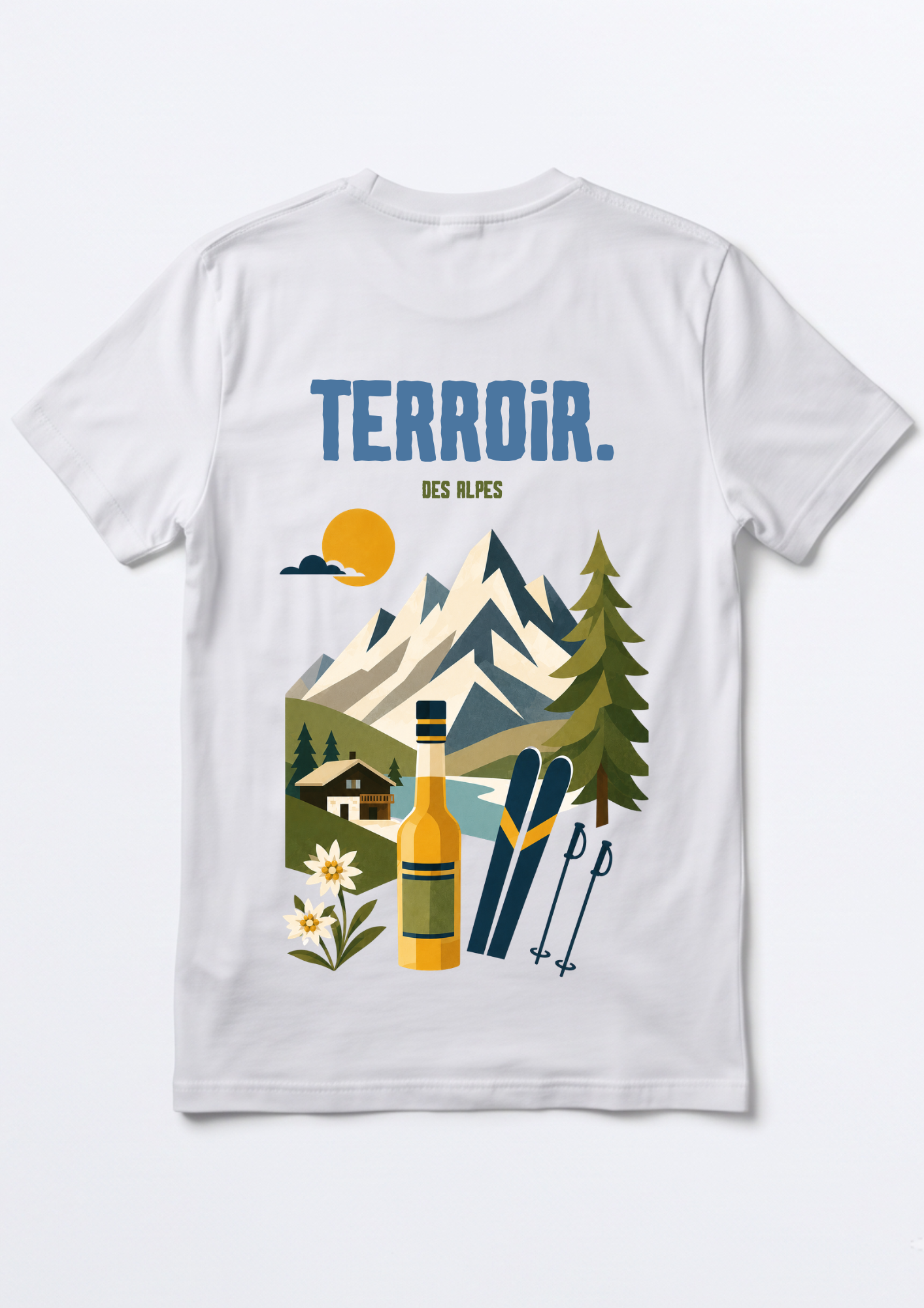 T-Shirt manche courte - Les Alpes