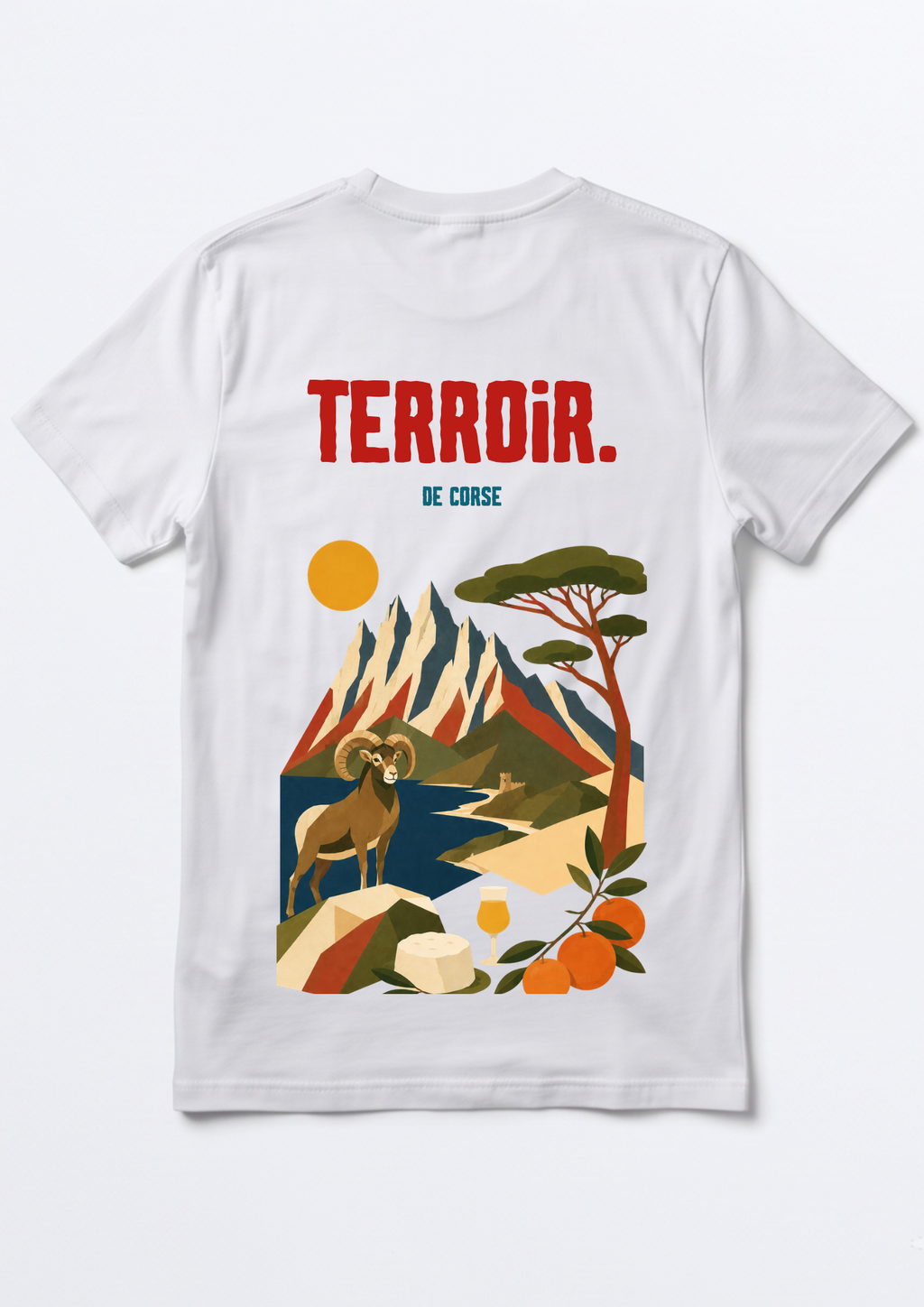 T-Shirt manche courte - Corse